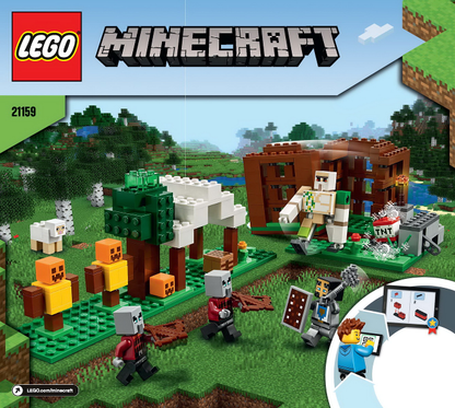 21159 The Pillager Outpost (Used) LEGO Minecraft