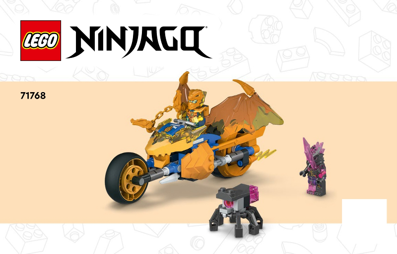 71768 Jay's Golden Dragon Motorbike (Certified) LEGO Ninjago
