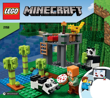 21158 The Panda Nursery (Used) LEGO Minecraft