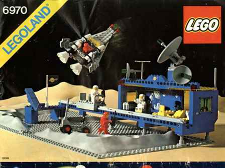 6970 Beta-1 Command Base (Used) LEGO Space