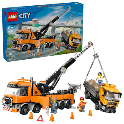 60467 Heavy-Duty Recovery Tow Truck with Crane