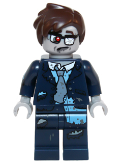 Zombie Businessman (Minifigure Only) (col223)