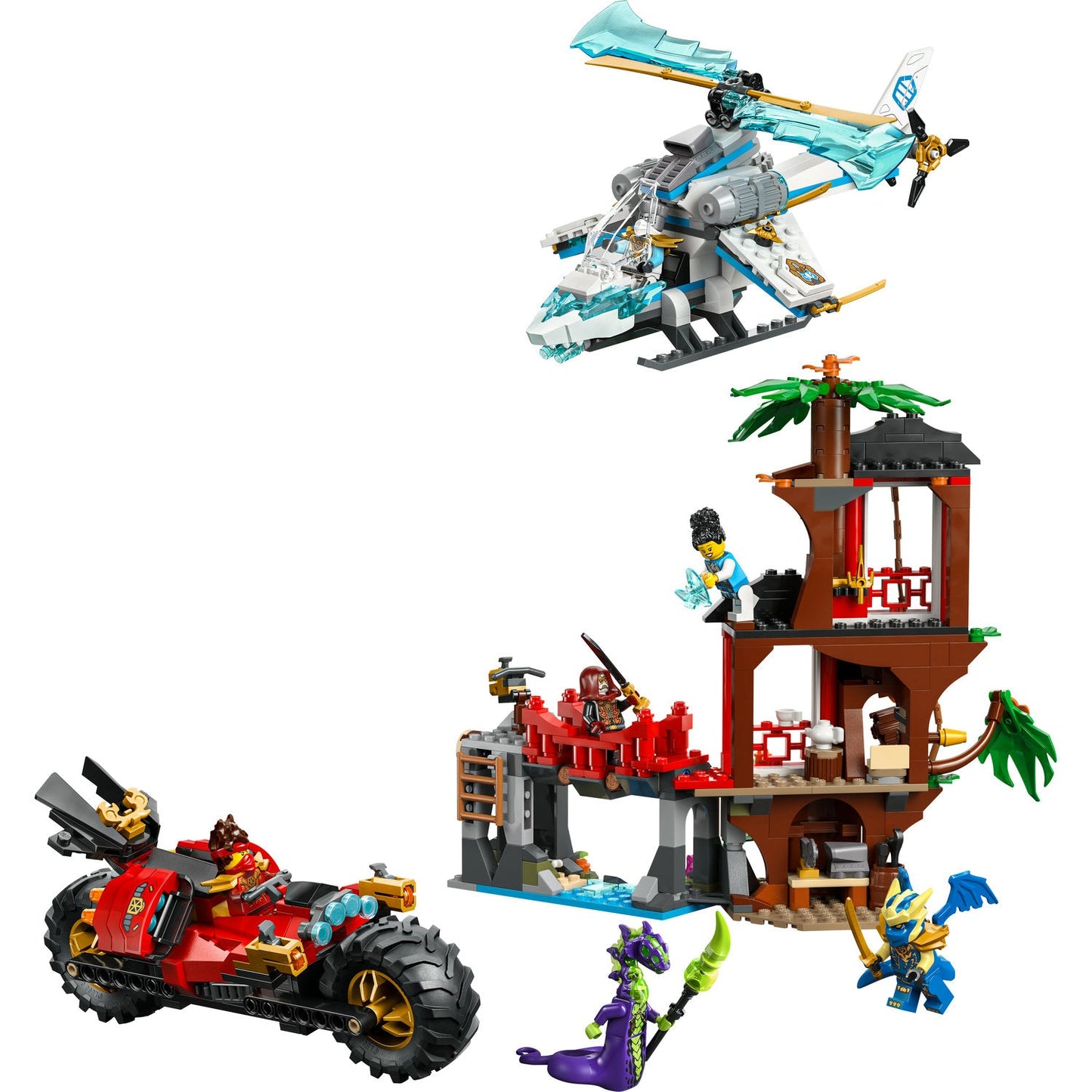 71857 Ninja Vehicle Tree House Battle