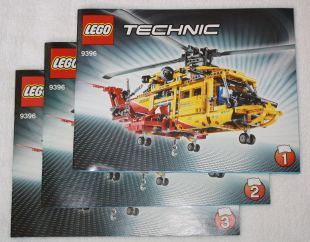 9396 Helicopter (Used) LEGO TECHNIC