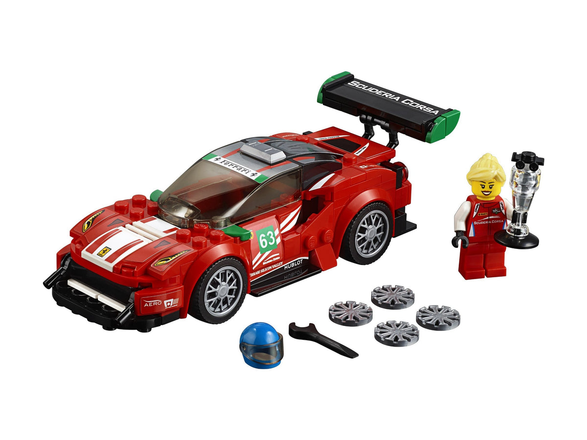 75886 Ferrari 488 GT3 Scuderia Corsa (Retired) LEGO Speed Champions