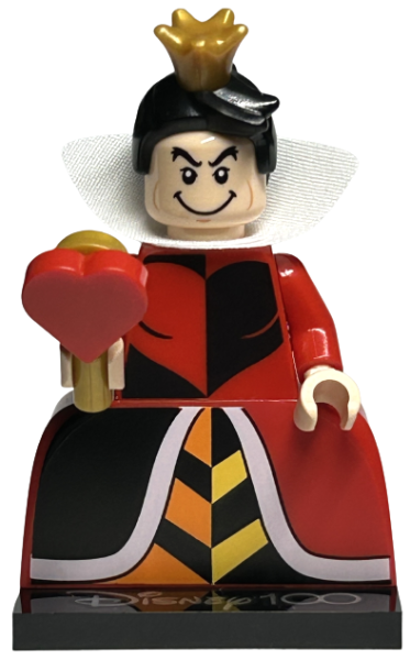 Queen of Hearts - Disney 100 Series Collectible Minifigure (coldis100-7)