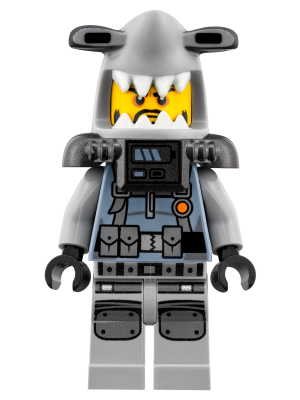 Hammer Head - Black Beard, Large Knee Plates (njo0353)