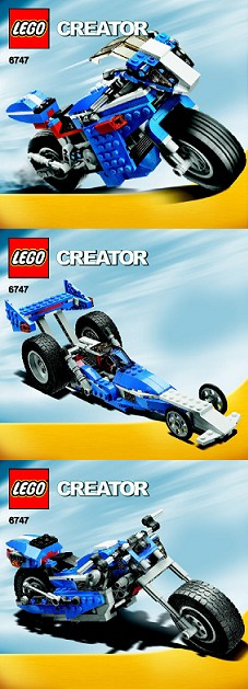 6747 Race Rider (Used) LEGO Creator
