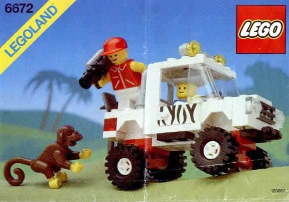 6672 Safari Off-Road Vehicle (Used) LEGO Town
