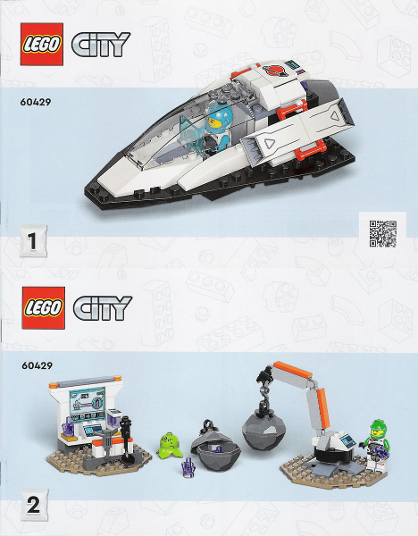 60429 Spaceship and Asteroid Discovery (Certified) LEGO City