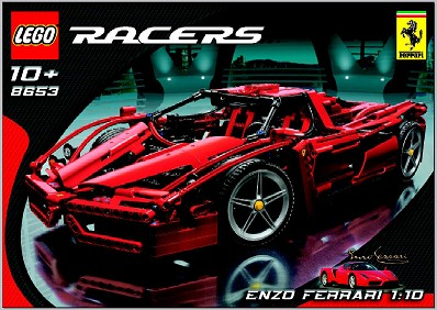 8653 Enzo Ferrari 1:10 (Used) LEGO Racers