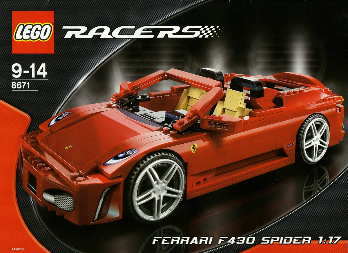 8671 Ferrari 430 Spider 1:17 (Certified) LEGO Racers