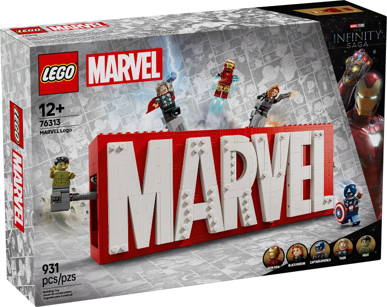 76313 MARVEL Logo (Retired) LEGO Super Heroes