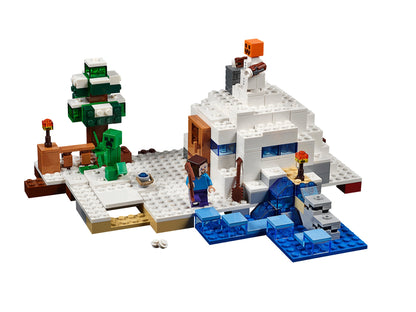 21120 The Snow Hideout (Used) LEGO Minecraft