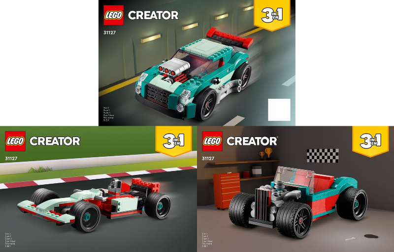 31127 Street Racer (Used) LEGO Creator