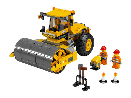 7746 Single-Drum Roller (Used) LEGO City