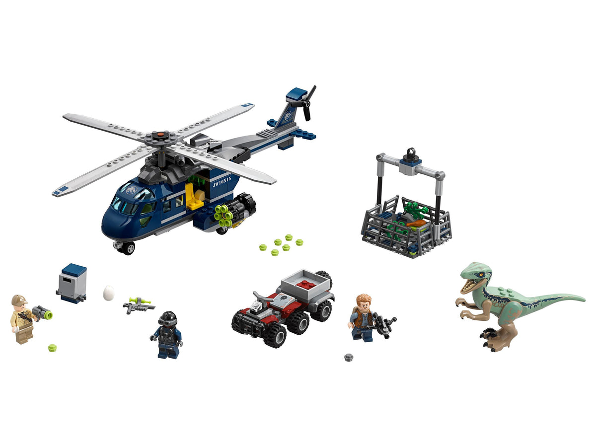 75928 Blue's Helicopter Pursuit (Used) LEGO Jurassic World