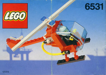 6531 Flame Chaser (Used) LEGO Town