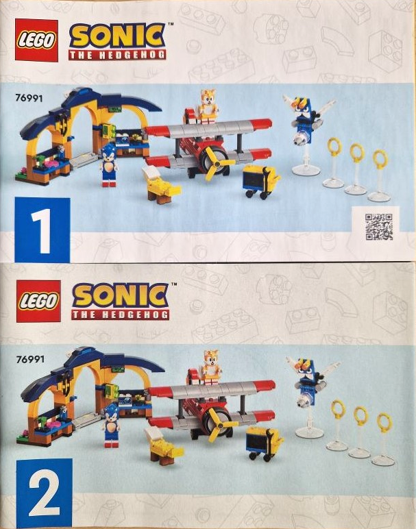 76991 Tails' Workshop and Tornado Plane (Certified) LEGO Sonic
