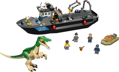 76942 Baryonyx Dinosaur Boat Escape (Used) LEGO Jurassic World