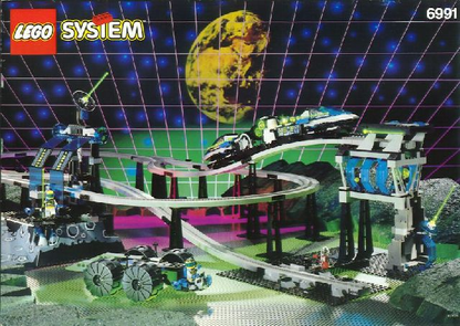 6991 Monorail Transport Base (Used) LEGO Space