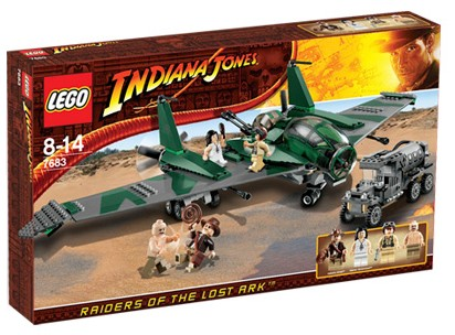 7683 Fight on the Flying Wing (Retired) LEGO Indiana Jones