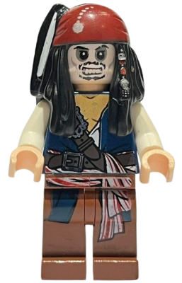 Captain Jack Sparrow - Skeleton Face (poc012)