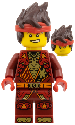 Kai - Dragons Rising, Tunic with Shoulder Armor, Hair (njo0994)