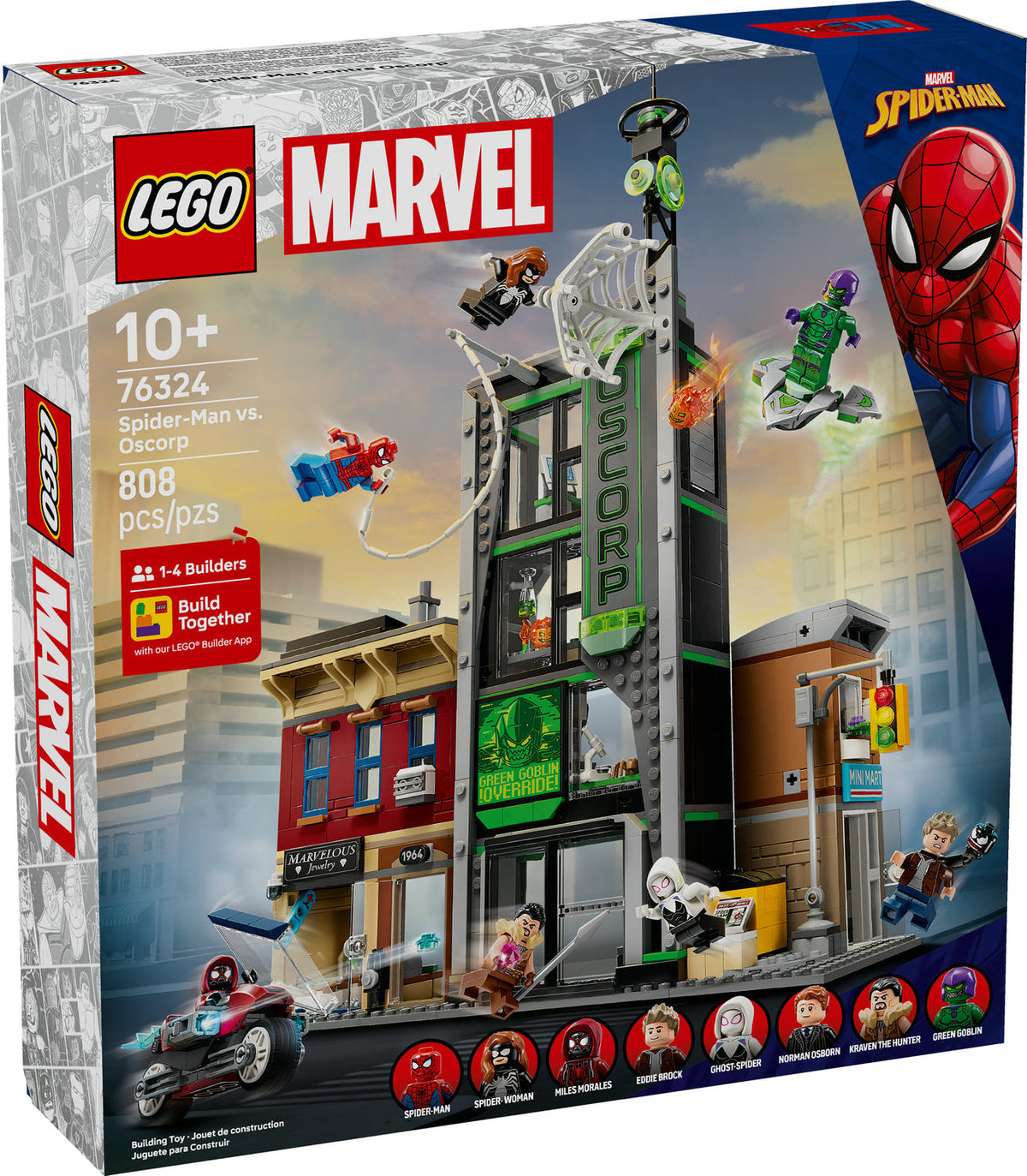 76324 Spider-Man vs. Oscorp (Retired) LEGO Super Heroes