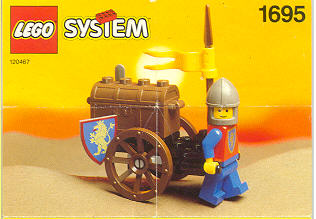 1695 Treasure Chest (Certified) LEGO Castle
