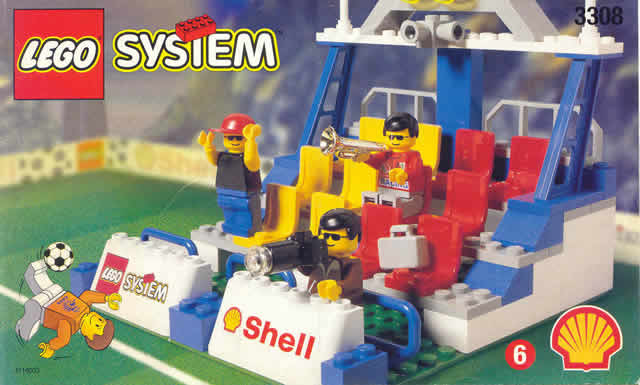 3308 Side Stand (Used) LEGO Town