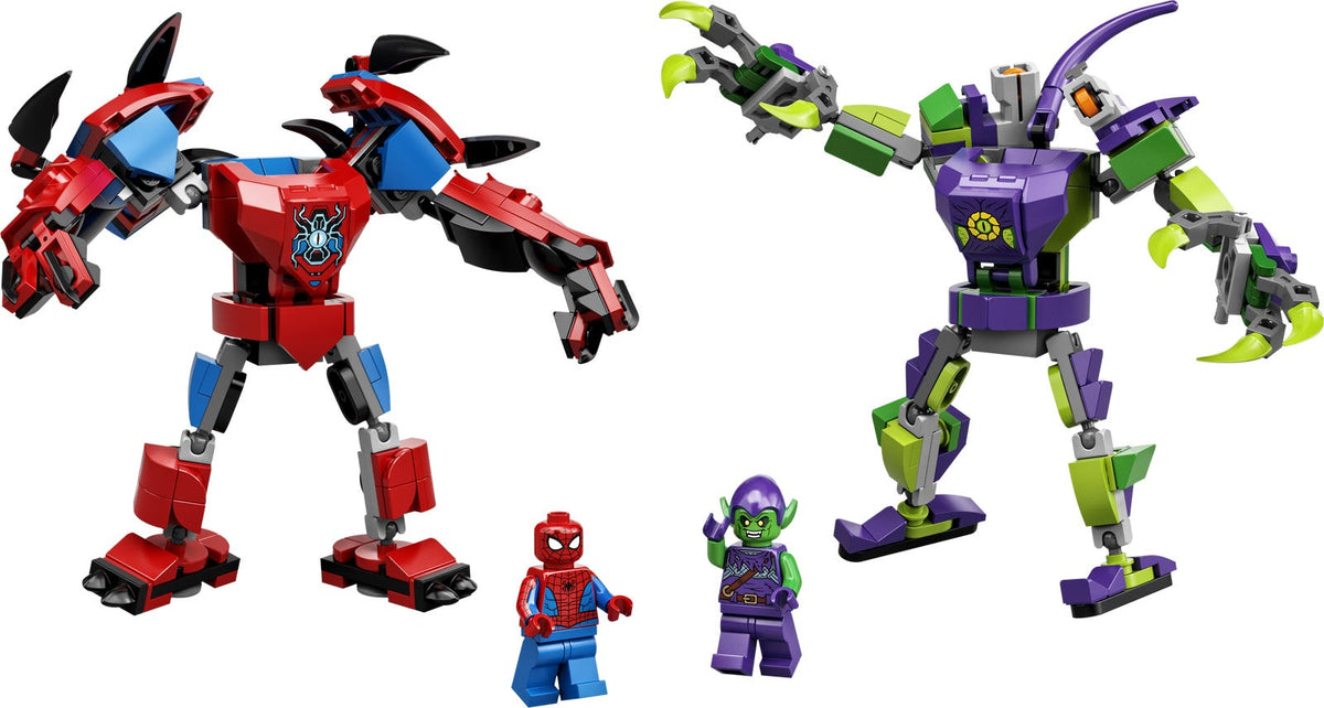 76219 Spider-Man & Green Goblin Mech Battle (Used) LEGO Super Heroes