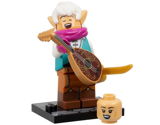 Elf Bard - Dungeons & Dragons Series Collectible Minifigure (coldnd-9)
