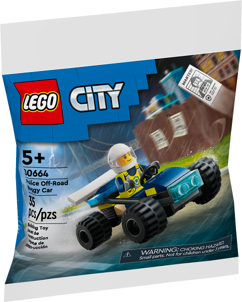 30664 Police Off-Road Buggy Car (Retired) LEGO City