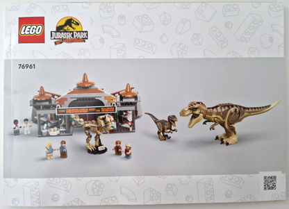 76961 Visitor Center: T. rex & Raptor Attack (Used) LEGO Jurassic World
