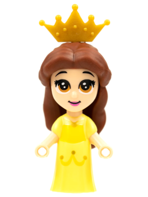 Belle - Micro Doll, Pearl Gold Tiara (dp122)