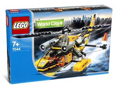7044 Rescue Chopper (Retired) LEGO World City