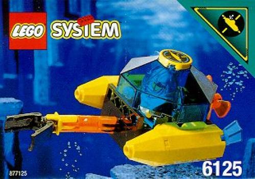 6125 Sea Sprint 9 / Aquanaut Octopod (Certified) LEGO Aquazone