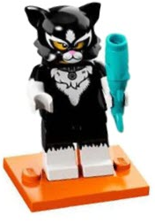 Cat Costume Girl - Series 18 Collectible Minifigure (col18-12)