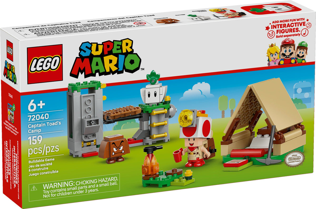 72040 Captain Toad's Camp - Expansion Set (Retired) LEGO Super Mario