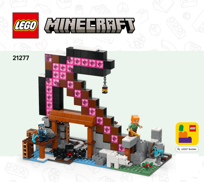21277 The Pickaxe Mine (Used) LEGO Minecraft