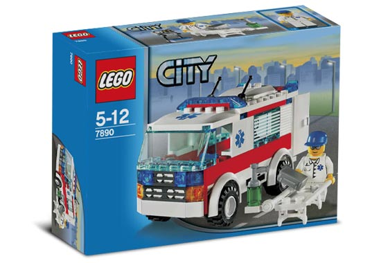 7890 Ambulance (Retired) LEGO City