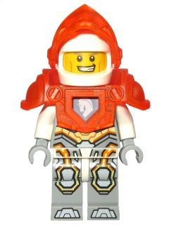 Lance Richmond - Trans-Neon Orange Visor and Armor (nex080)