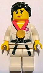 Judo Fighter (Minifigure Only) (tgb004)