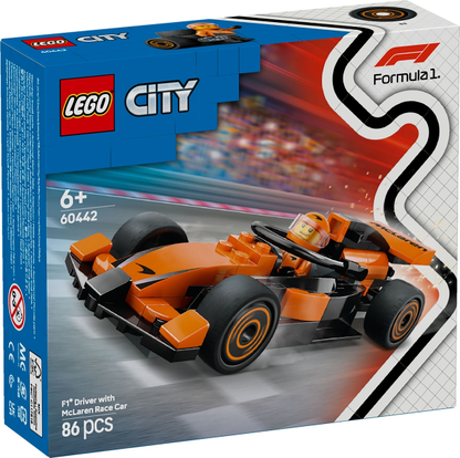 60442 F1 Driver with McLaren Race Car (Retired) LEGO City