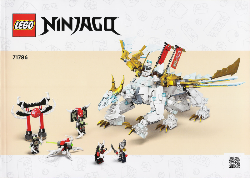 71786 Zane's Ice Dragon Creature (Certified) LEGO Ninjago