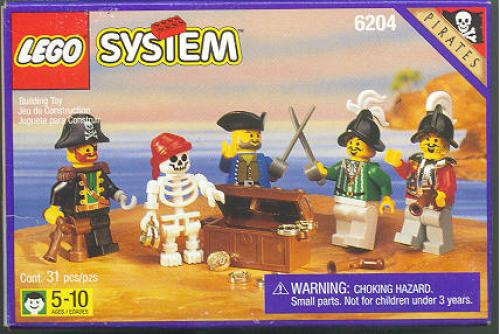 6204 Buccaneers (Certified) LEGO Pirates
