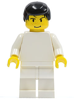 Soccer Player White Team Player 1 (soc071)
