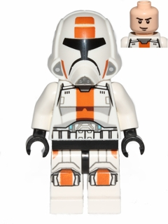 Republic Trooper - Helmet, Smirk (sw0440)
