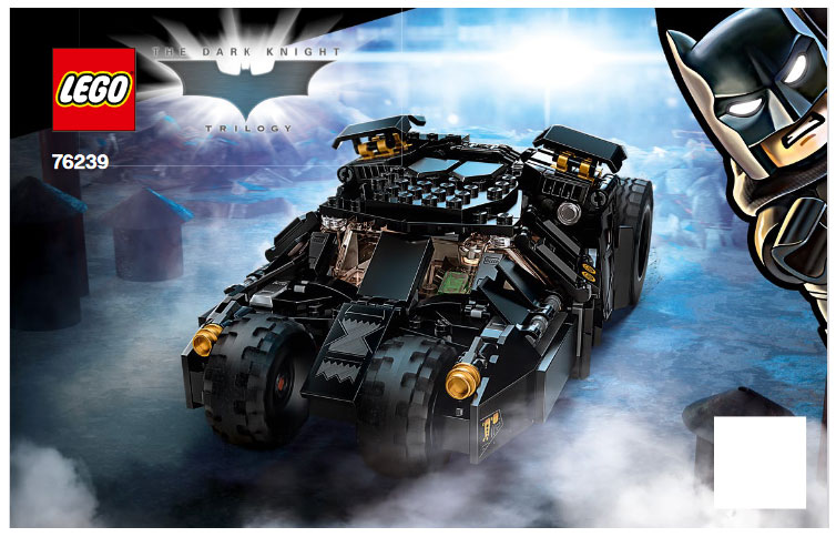 76239 Batmobile Tumbler: Scarecrow Showdown (Used) LEGO Super Heroes
